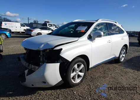 2012 Lexus Rx 350 z USA, uszkodzony, nr VIN 2T2ZK1BA3CC084057